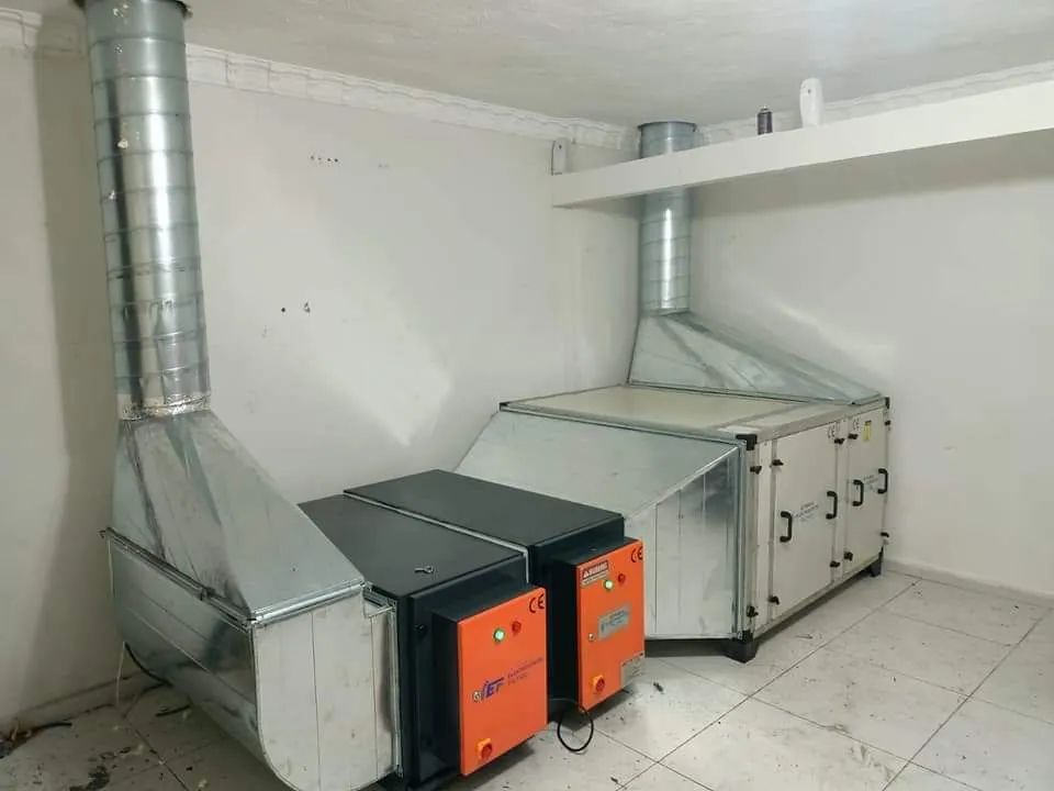 TR ELEKTROSTATİK FİLTRE Merkezi Entegre Sistem