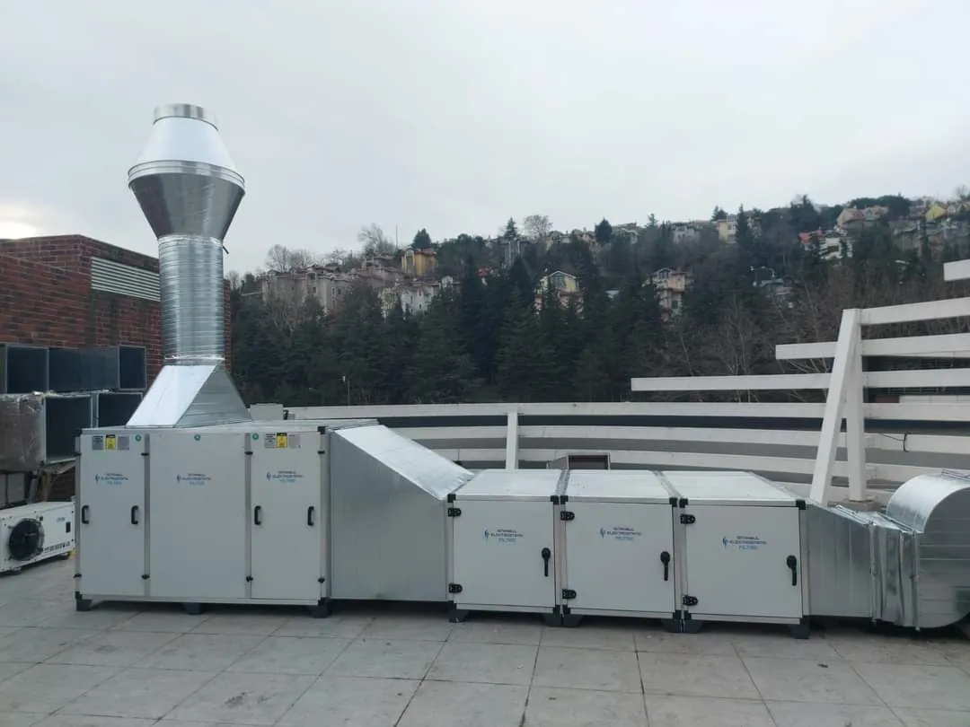 TR ELEKTROSTATİK FİLTRE Çatı Tipi Paket Santral