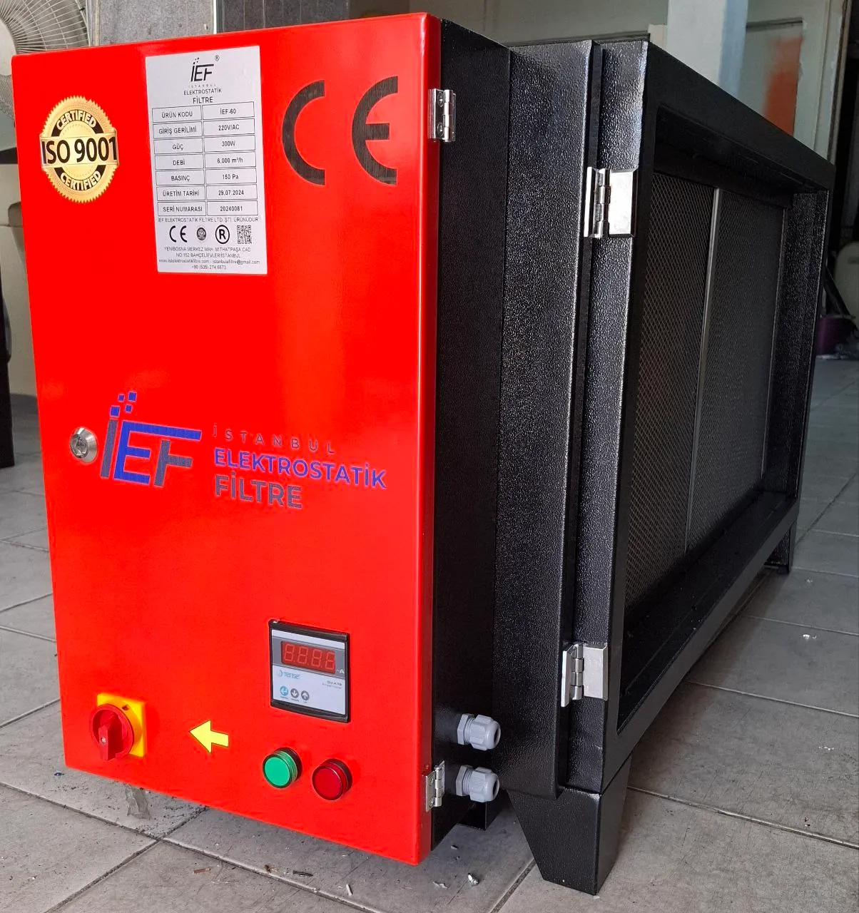 TR ELEKTROSTATİK FİLTRE Bakım Döngüsü